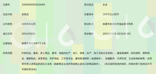 南通瑞莱斯纺织品